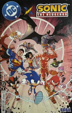 DC/Sonic The Hedgehog #1 (2025) Cover A